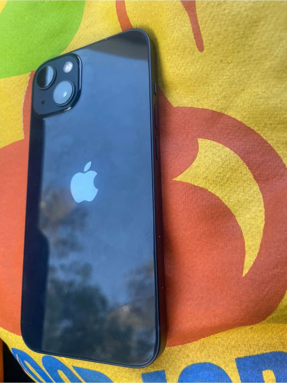 Apple iPhone Black Glass Back with Dual Cameras
